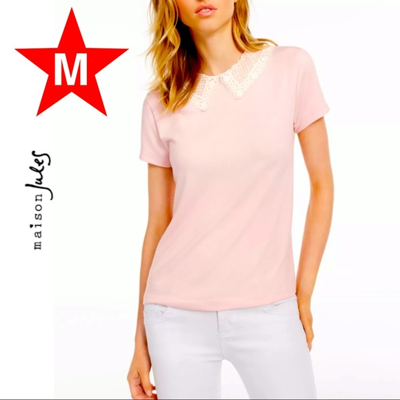 Maison Jules pink top M NWT - Picture 1 of 5